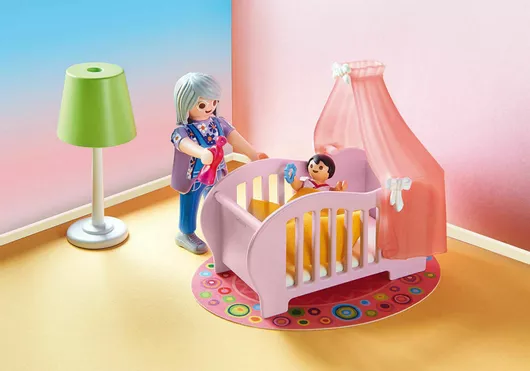 Playmobil Dollhouse Δωμάτιο Μωρού για 4 ετών