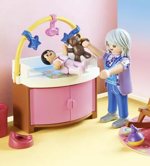 Playmobil Dollhouse Δωμάτιο Μωρού για 4 ετών
