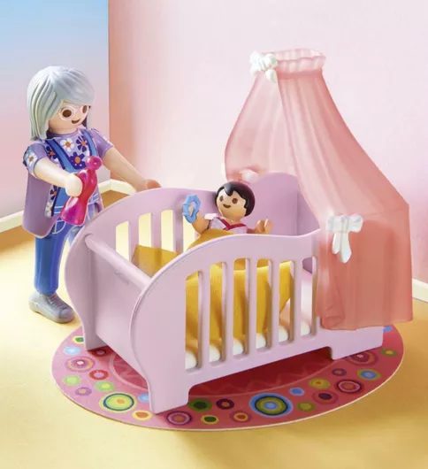 Playmobil Dollhouse Δωμάτιο Μωρού για 4 ετών