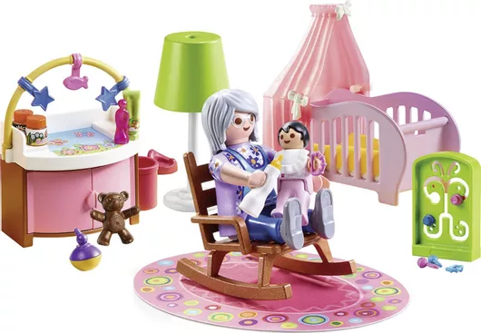 Playmobil Dollhouse Δωμάτιο Μωρού για 4 ετών