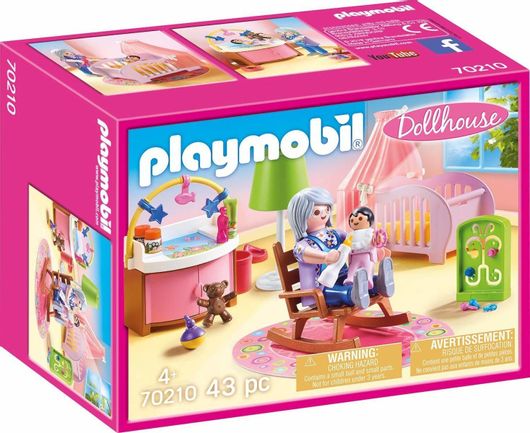 Playmobil Dollhouse Δωμάτιο Μωρού για 4 ετών