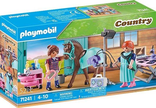 Playmobil Country Κτηνιατρείο Αλόγων για 4-10 ετών