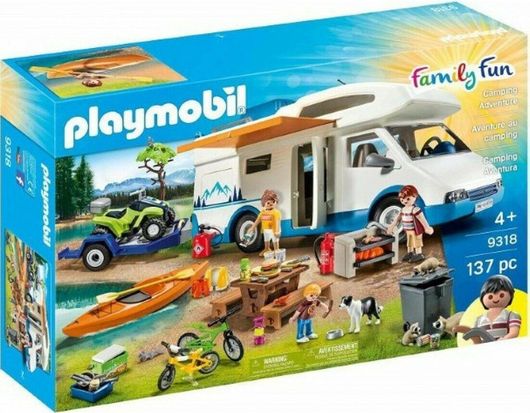 Playmobil Family Fun Camping Adventure για 4+ Ετών #9318