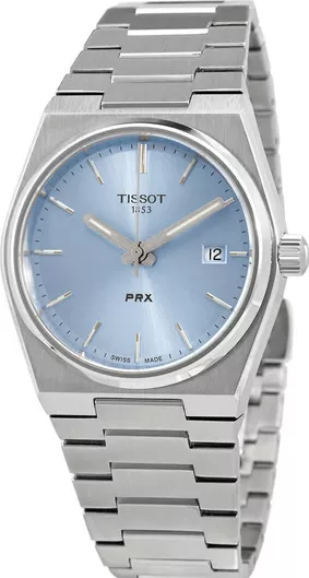 Ανδρικό Ρολόι Tissot Μπαταρίας με Μεταλλικό Μπρασελέ Ασημί