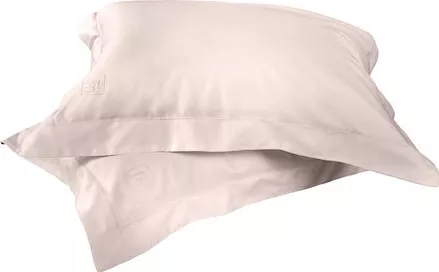 Σετ Μαξιλαροθήκες Guy Laroche Silky Oxford 52x72cm Πούδρα