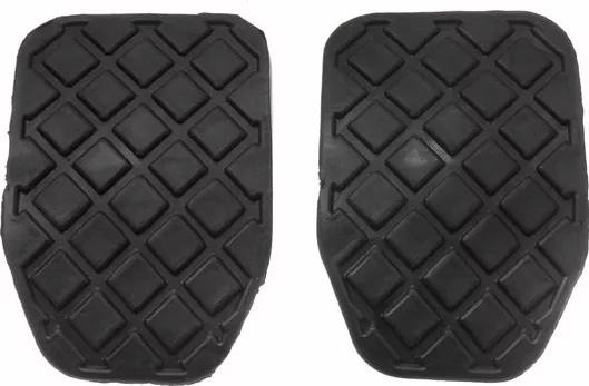 Πεταλιέρες Αυτοκινήτου για Audi/Volkswagen Λάστιχο Σετ 2τμχ Μαύρο