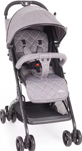 Κλασικό Καρότσι Kikka Boo Miley από 6 Μηνών Dark Grey