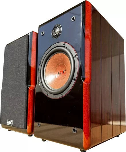 Ζεύγος Ηχείων Hi-Fi TRF WTCB652HS Βιβλιοθήκης 80W 2 Δρόμων Καφέ/Μαύρο