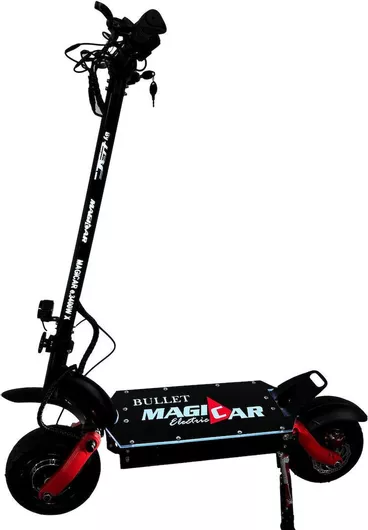 Ηλεκτρικό Πατίνι Ισχύος 3400Watt Magicar E. 3400W X Bullet 52V / 25Ah Μαύρο