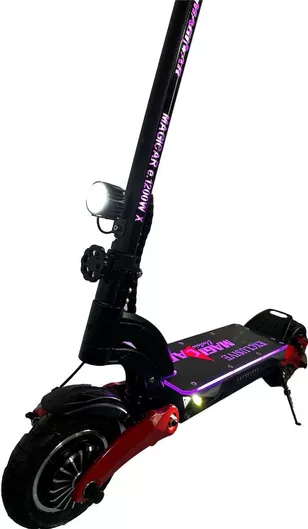 Ηλεκτρικό Πατίνι Magiccar X Exclusive με 25km/h Max Ταχύτητα & 50km Αυτονομία Μαύρο