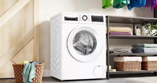 Πλυντήριο Ρούχων Bosch WGG244ZHGR 9kg με Ατμό 1400 Στροφών 84.5x59.8x58.8cm Γκρι