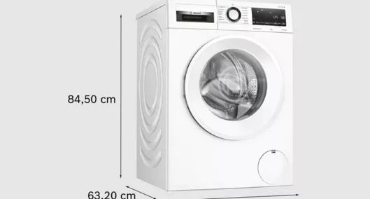 Πλυντήριο Ρούχων Bosch WGG244ZHGR 9kg με Ατμό 1400 Στροφών 84.5x59.8x58.8cm Γκρι
