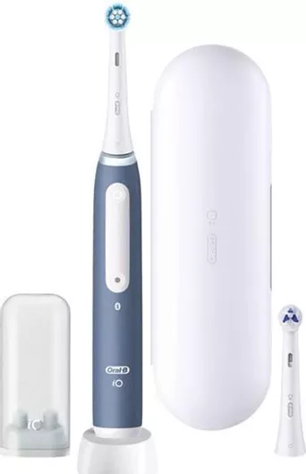 Oral-B iO My Way Ηλεκτρική Οδοντόβουρτσα με Αισθητήρα Πίεσης και Θήκη Ταξιδίου Μπλε