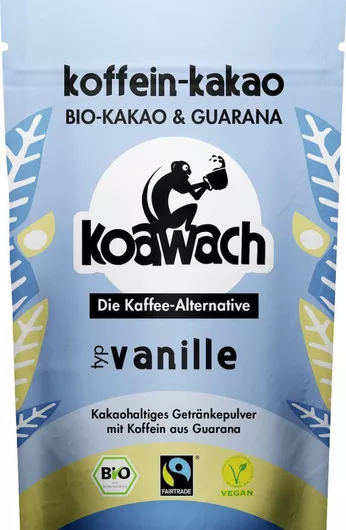 Κακάο & Γκουαρανά Koawach Βανίλια 100gr