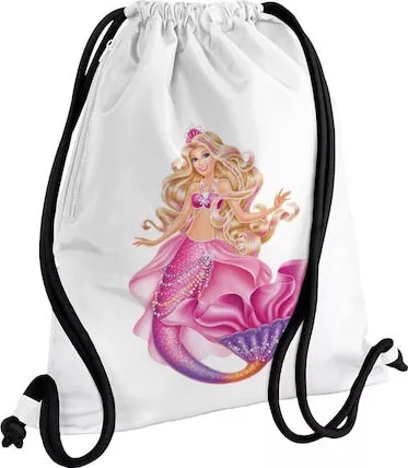 Παιδική Τσάντα Koupakoupa Barbie Πλάτης 40cm Λευκό