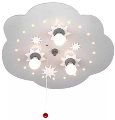 Παιδικό Φωτιστικό Elobra Πολύφωτο Πλαφονιέρα 40W E14 Star Cloud