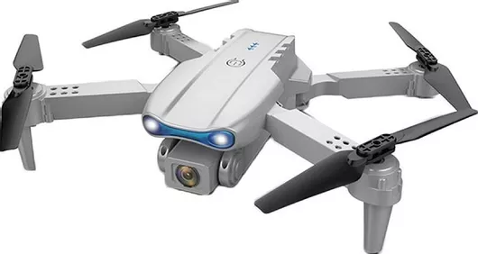 Drone E99 K3 WiFi 2.4 GHz με Κάμερα 1080p & Χειριστήριο, Συμβατό με Smartphone Γκρι