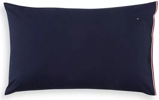 Μαξιλαροθήκη Tommy Hilfiger 9505903 από Περκάλι 50x80cm Λευκό