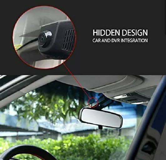 Κάμερα με Ενσωματωμένο Καταγραφικό DVR Αυτοκίνητου Full HD 1920x1080p Wi-Fi με Ανιχνευτή Κίνησης/G-Sensor & Διπλή Κάμερα C5280