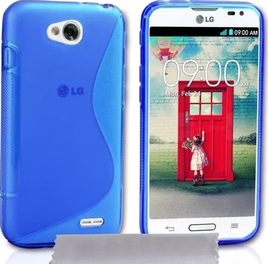 Θήκη Κινητού Back Cover Πλαστικό για LG L90 D405/L90 D410 Μπλε