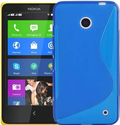 Θήκη Κινητού Nokia Back Cover Πλαστικό για Lumia 630/Lumia 635 Μπλε