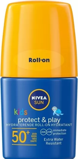 Παιδικό Αντηλιακό Stick Nivea Αδιάβροχο Sun Kids Protect & Care για Πρόσωπο & Σώμα SPF50+ 50ml