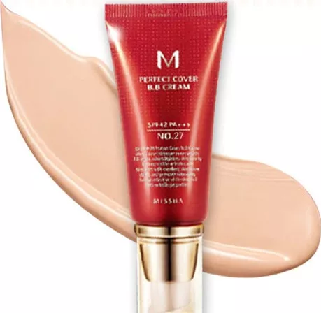 Κρέμα Προσώπου BB Missha M Perfect Cover No 27 Ενυδατική Ημέρας με SPF42 20ml