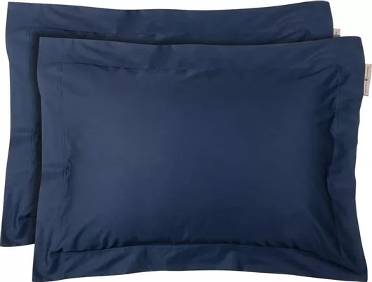 Μαξιλαροθήκη Greenwich Polo Club 233507002261 Βαμβακερή Oxford 50x70cm Μπλε