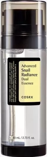Cosrx Advanced Snail Radiance Dual Ενυδατικό & Αντιγηραντικό Essence Προσώπου με Έκκριμα Σαλιγκαριού & Νιασιναμίδη για Λάμψη 80ml
