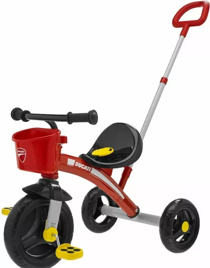 Παιδικό Τρίκυκλο Ποδήλατο Chicco U-GO Μετρατρεπόμενο με Αποθηκευτικό Χώρο Ducati για 18+ Μηνών Κόκκινο