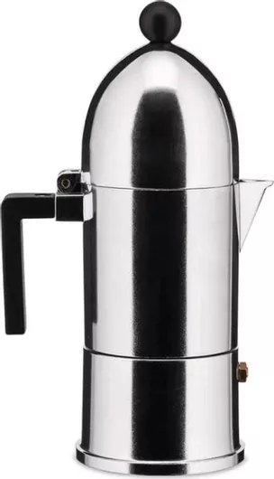 Μπρίκι Espresso Alessi La Cupola A9095/1 B 70ml Ασημί/Μαύρο