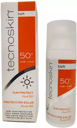Αντηλιακό Προσώπου Tecnoskin Sun Protect Αδιάβροχη Λοσιόν SPF50+ 50ml
