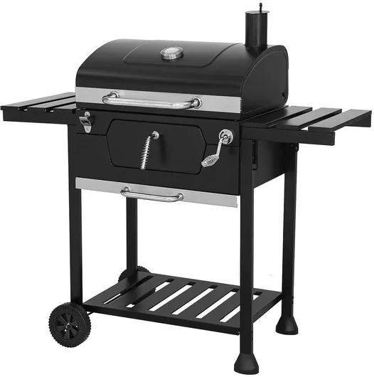 Ψησταριά Κάρβουνου Thermogatz 07.700.191 με Καπάκι 60x42cm