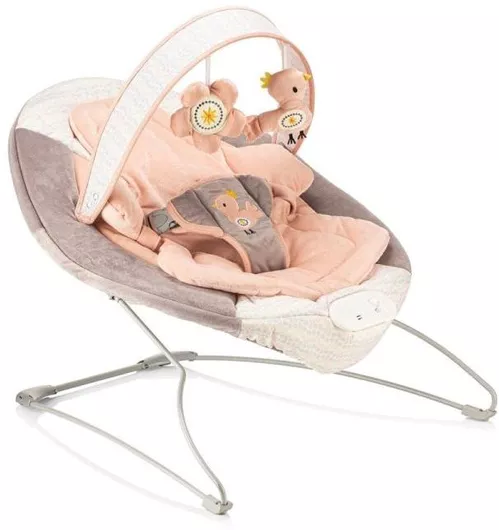 Relax Μωρου Smart Bounce με Δόνηση & Μουσική για Μέγιστο Βάρος Παιδιού 9kg Ροζ