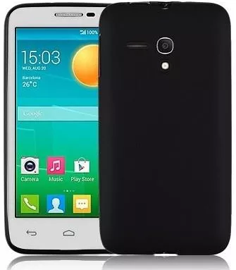 Θήκη Κινητού Alcatel Back Cover για Alcatel One Touch Pop D5 5038D Σιλικόνη Μαύρο