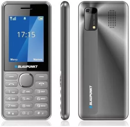 Κινητό Απλής Χρήσης Blaupunkt V24 Dual Αγγλικό Μενού Γκρι