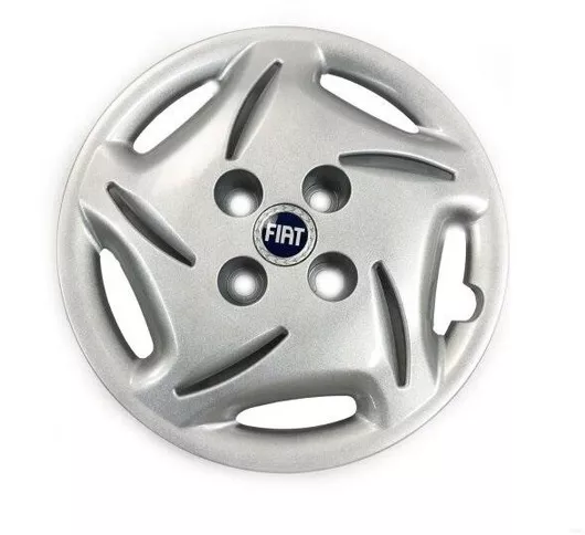 Τάσια Αυτοκινήτου 13'' με Σήμα Fiat 1τμχ Γκρι