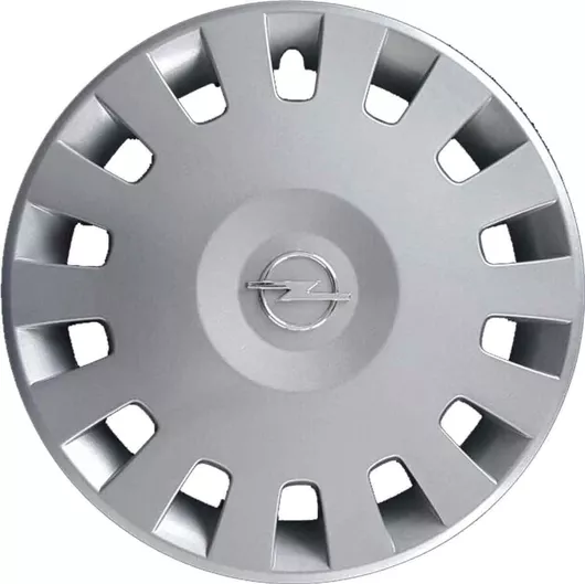 Τάσια Αυτοκινήτου 14'' με Σήμα Opel 1τμχ Γκρι