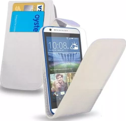 HTC Book Δερμάτινο Λευκό HTC Desire 620