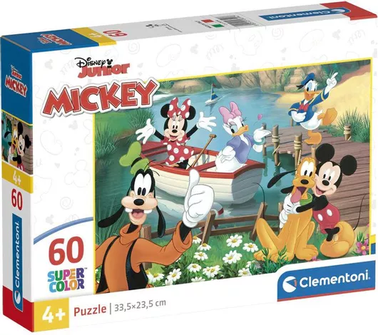 Παζλ Clementoni Super Color Disney Classics Σετ 60τμχ για 5+ Ετών