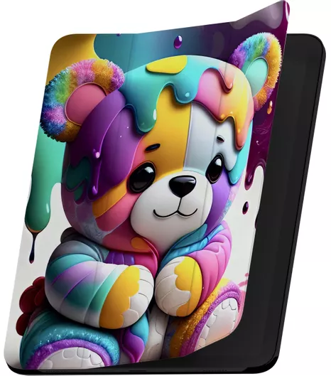 Θήκη Tablet Flip Cover για Huawei Matepad T10/T10S 10.1" Πλαστικό Tri-Fold 177 Colorful Teddy Bear