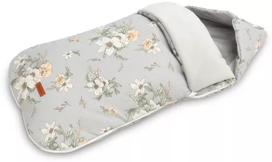 Υπνόσακος Μωρού Sensillo Velvet Grey Lily Κουβέρτα Γκρί 0+ Μηνών