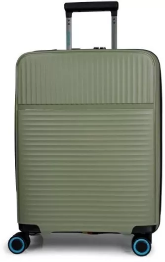 Βαλίτσα Ταξιδίου Bg Berlin Καμπίνας Σκληρή Ύψους 55cm με 4 Ρόδες Πράσινο