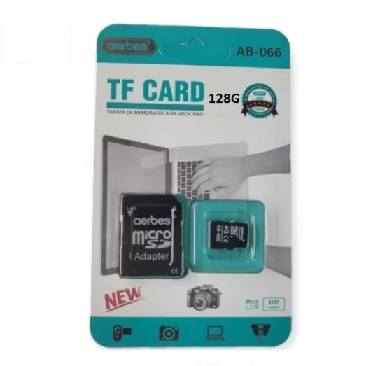 Κάρτα Mνήμης Aerbes TF Micro SD 128G AB-S066 με Αντάπτορα