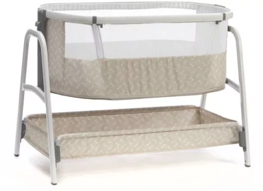 Λίκνο Giordani Sleep Together 2.0 Υφασμάτινο/Μεταλλικό με Πλαϊνό Άνοιγμα Μπεζ