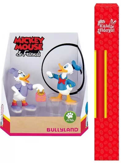 Παιχνιδολαμπάδα Bullyland Σετ Μινιατούρες Disney Daisy & Donald