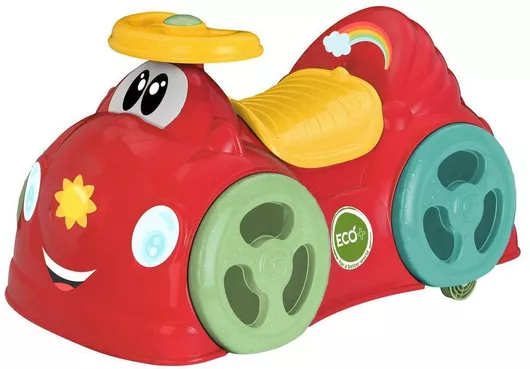 Περπατούρα Chicco Eco Γύρω Γύρω Όλοι Αυτοκινητάκι Ride On για 12+ Μηνών Κόκκινο