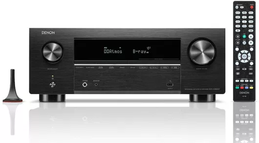 Ραδιοενισχυτής Home Cinema Denon AVC-X3800H 8K 9 Καναλιών 105W/8Ω 135W/6Ω με Dolby Atmos Μαύρο