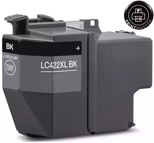 Συμβατό Μελάνι Εκτυπωτή Inkjet Τύπου Brother LC-422 BK XL Μαύρο