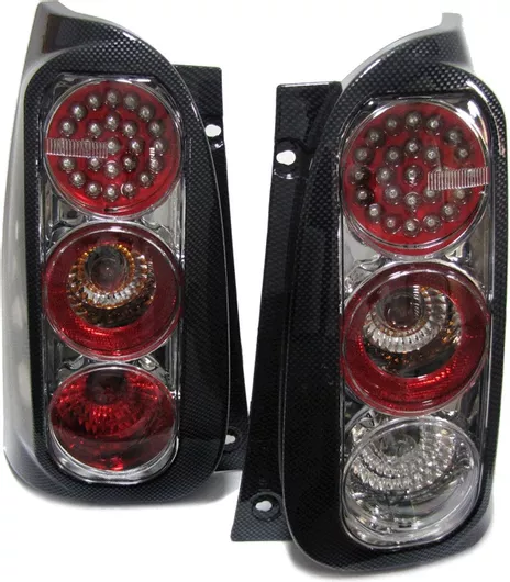 Φανάρια Αυτοκινήτου για Smart Fortwo '98 '06 LED Ανθρακονημα Πίσω